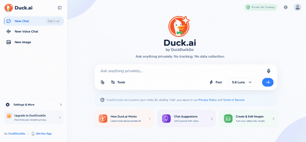 DuckDuckGo AI Chat